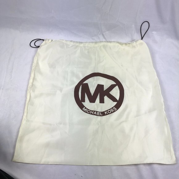 Michael Kors Hamilton Lock Tan Leather Chain Chic Minimalist Shoulder Bag - Picture 15 of 16